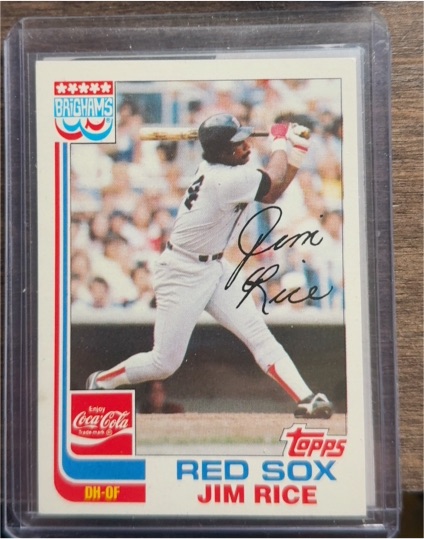 1984 Topps #300 Jim Rice — front