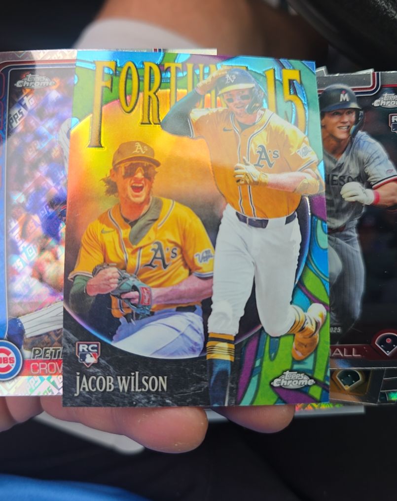 2023 Topps Chrome #F15 Jacob Wilson — front