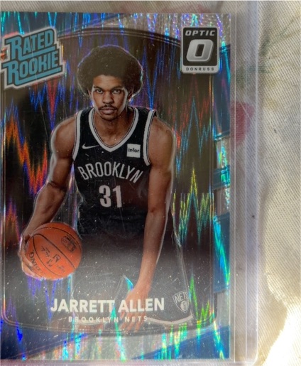 2020 Donruss Optic Rated Rookie #31 Jarrett Allen — front