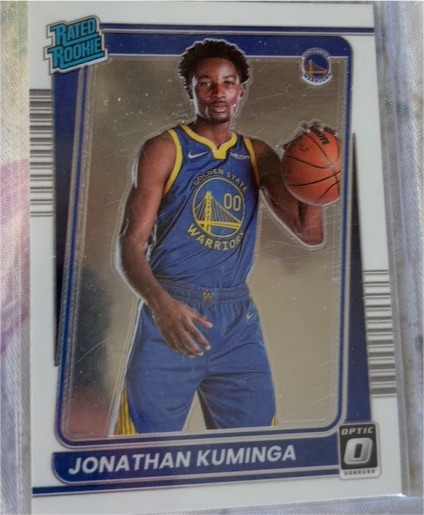 2021 Donruss Optic #00 Jonathan Kuminga — front