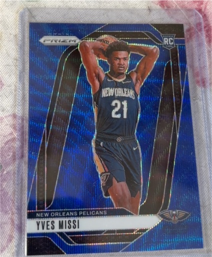 2020 Panini Prizm #21 Yves Missi — front