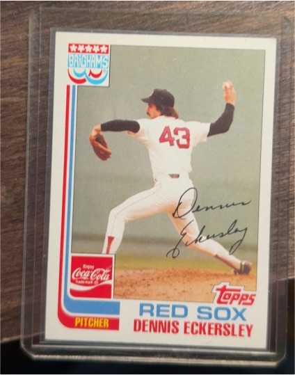 1981 Topps #43 Dennis Eckersley — front