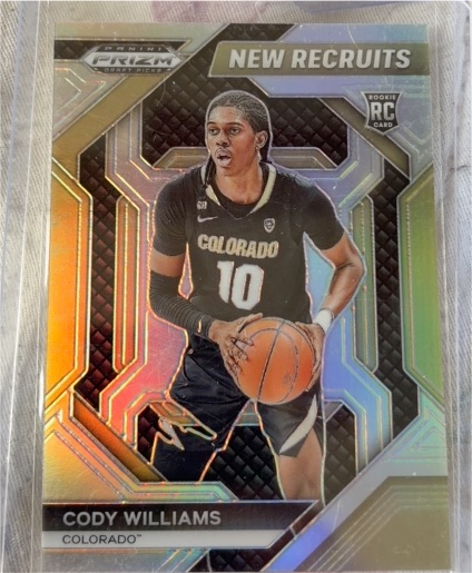 2022 Panini Prizm #290 Cody Williams — front