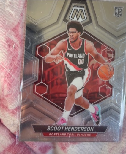 2023 Panini Mosaic #RC Scoot Henderson — front