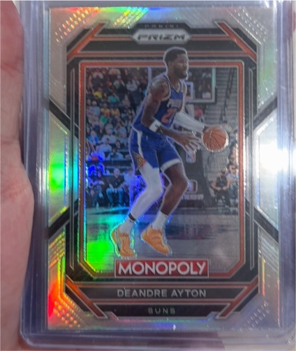 2021 Panini Prizm Monopoly #8 Deandre Ayton — front