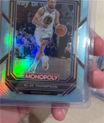 2021 Panini Monopoly #MON-11 Klay Thompson — front