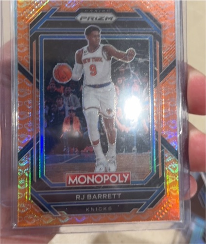 2020 Panini Prizm #9 RJ Barrett — front
