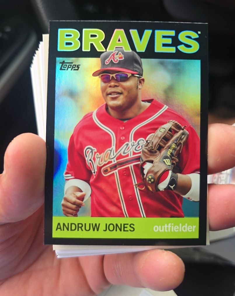1993 Topps #300 Andruw Jones — front