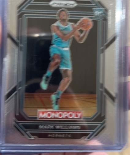 2022 Panini Prizm Monopoly #MP-11 Mark Williams — front