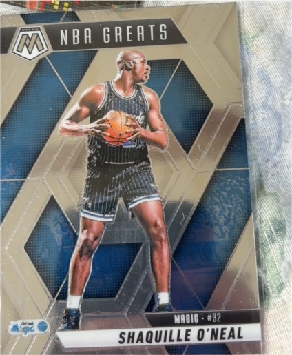 2020 Panini Mosaic NBA Greats #32 Shaquille O'Neal — front