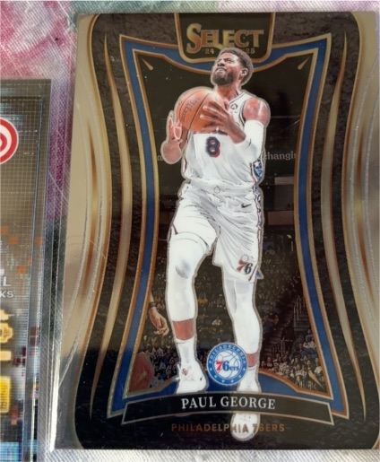 2023 Panini Select #8 Paul George — front