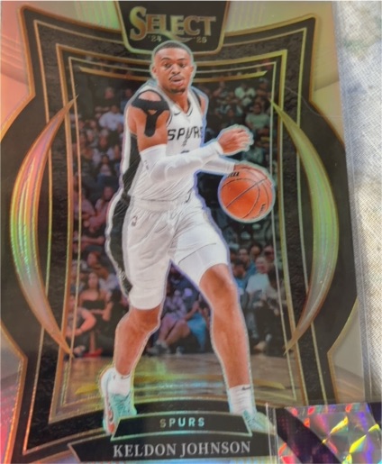 2020 Panini Select #25 Keldon Johnson — front