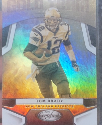 2014 Panini Certified #1 Tom Brady — front