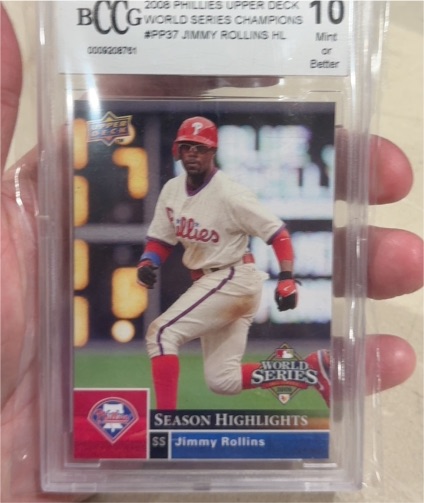 2008 Phillies Upper Deck #PF37 Jimmy Rollins HL — front