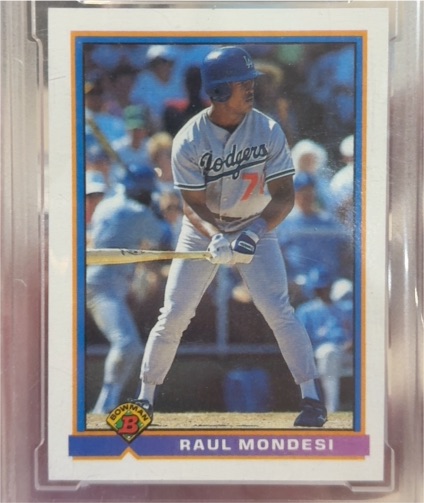 1991 Bowman #7 Raul Mondesi — front
