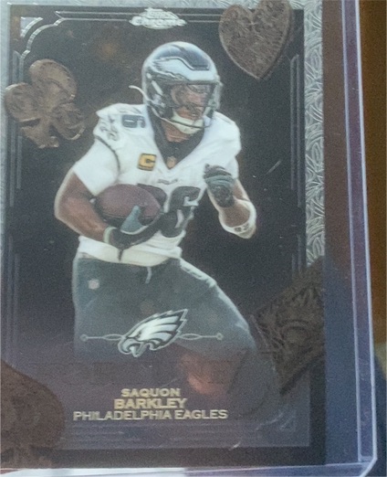 2023 Topps Chrome #36 Saquon Barkley — front