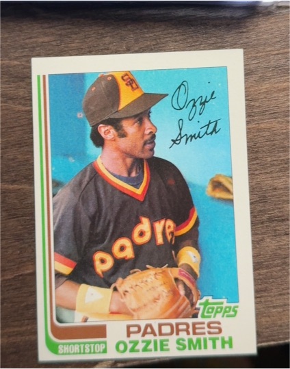 1982 Topps #600 Ozzie Smith — front