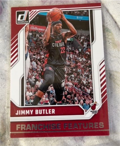 2022 Donruss Franchise Features #FF-22 Jimmy Butler — front