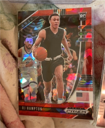2020 Panini Prizm Draft Picks #2020 RJ Hampton — front