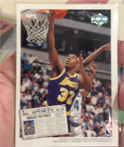 1991 Upper Deck SP1 #SP1 Magic Johnson — front