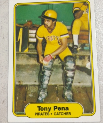 1980 Topps #100 Tony Pena — front