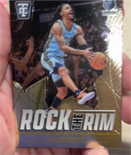 2020 Panini Rock The Rim Ja Morant — front