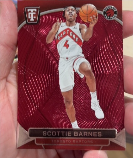 2022 Panini Illusions #4 Scottie Barnes — front