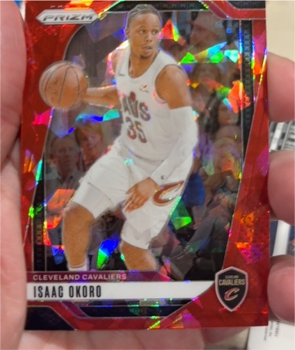 2020 Panini Prizm #355 Isaac Okoro — front