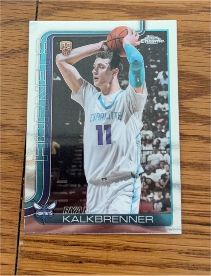 2022 Topps Chrome #RC Ryan Kalkbrenner — front