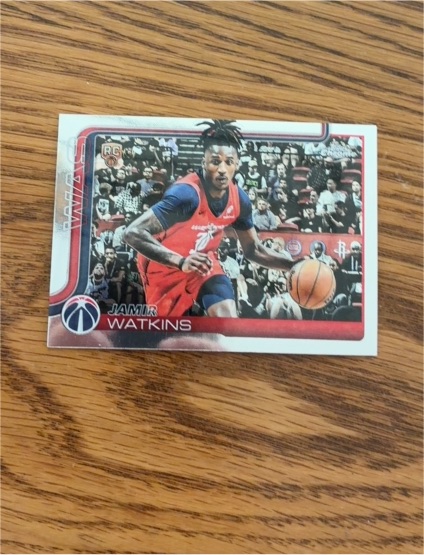 2021 Panini NBA Jamir Watkins Rookie Card — front