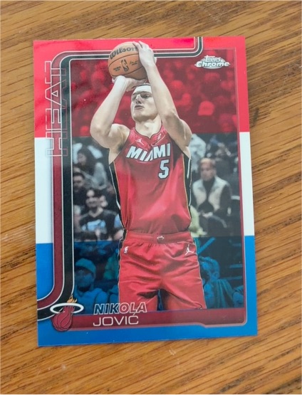 2022 Topps Chrome #5 Nikola Jovic — front