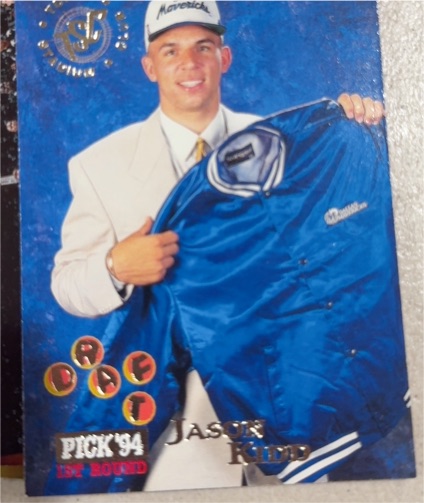 1994 SkyBox Draft Pick #1 Jason Kidd — front