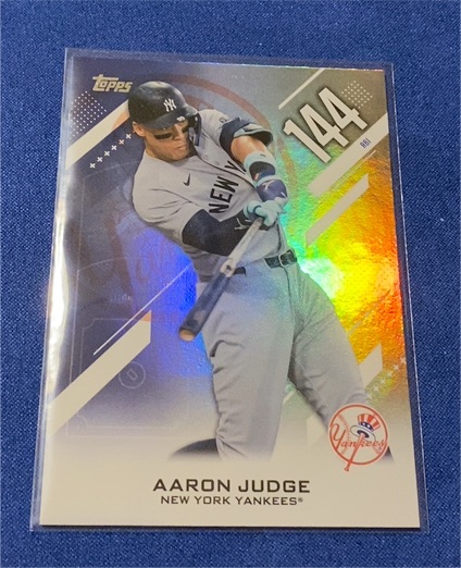2022 Topps #144 Aaron Judge — front