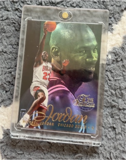 1995 Fleer Michael Jordan #1 Chicago Bulls — front