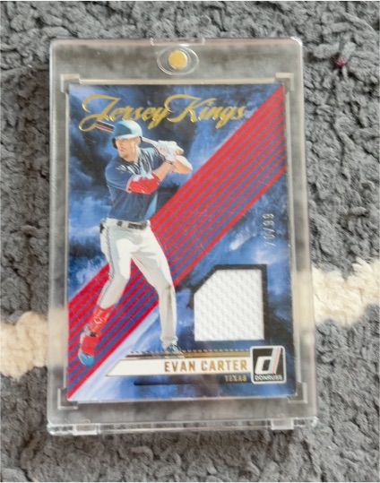 2022 Donruss Jersey Kings #JK-EC Evan Carter — front