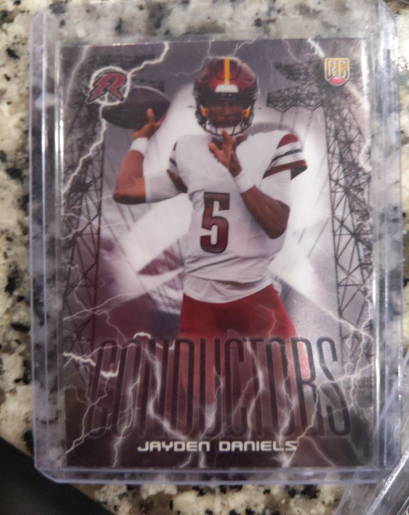 2022 Panini Electrophenomena Conductors #ED-JD Jayden Daniels — front