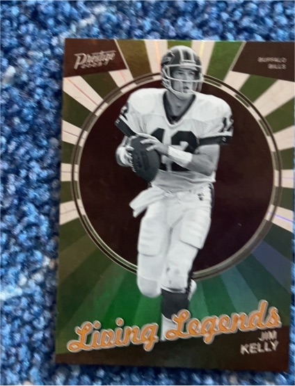 1997 Prestige Living Legends Jim Kelly — front