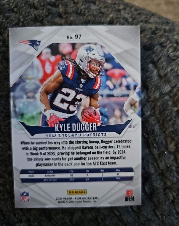 2024 Panini Phoenix Football #97 Kyle Dugger — front