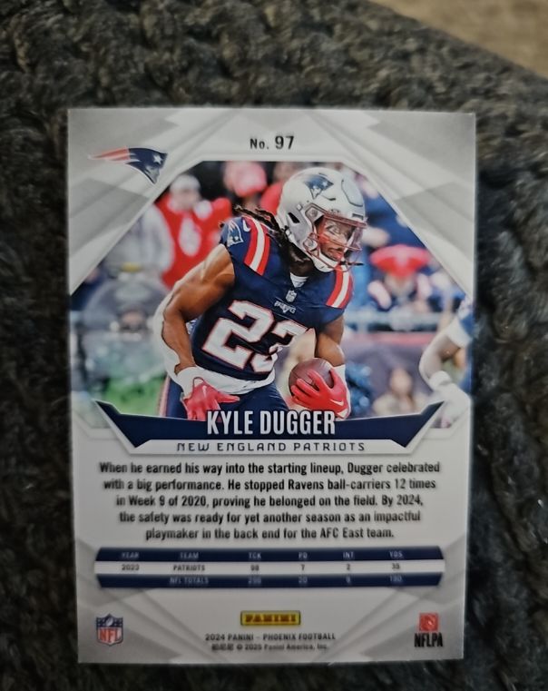 2024 Panini Phoenix Football #97 Kyle Dugger — front