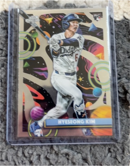 2022 Topps Nyesong Kim Rookie Card — front