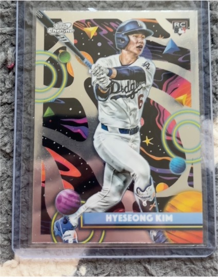 2022 Topps Chrome #RC Hyeseong Kim — front
