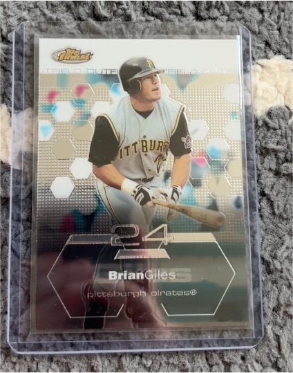2001 Topps #24 Brian Giles — front