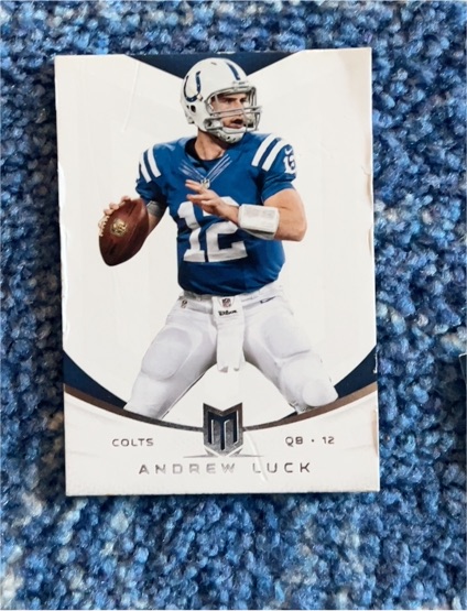 2012 Panini Momentum #12 Andrew Luck — front