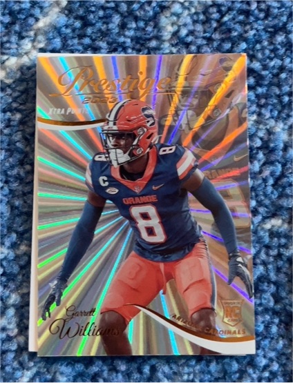 2022 Panini Prestige #174 Garrett Williams — front