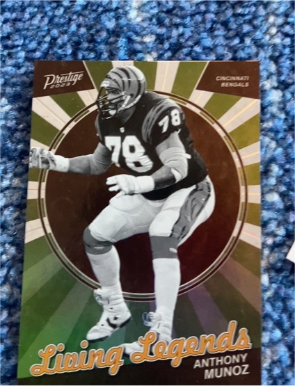 2021 Prestige Living Legends Anthony Munoz — front