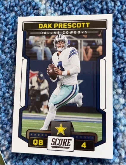 2022 Score #4 Dak Prescott — front