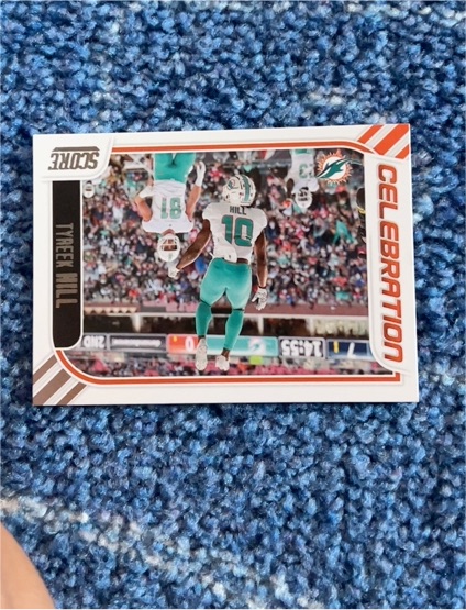 2022 Score Celebration #CE-TH Tyreek Hill — front