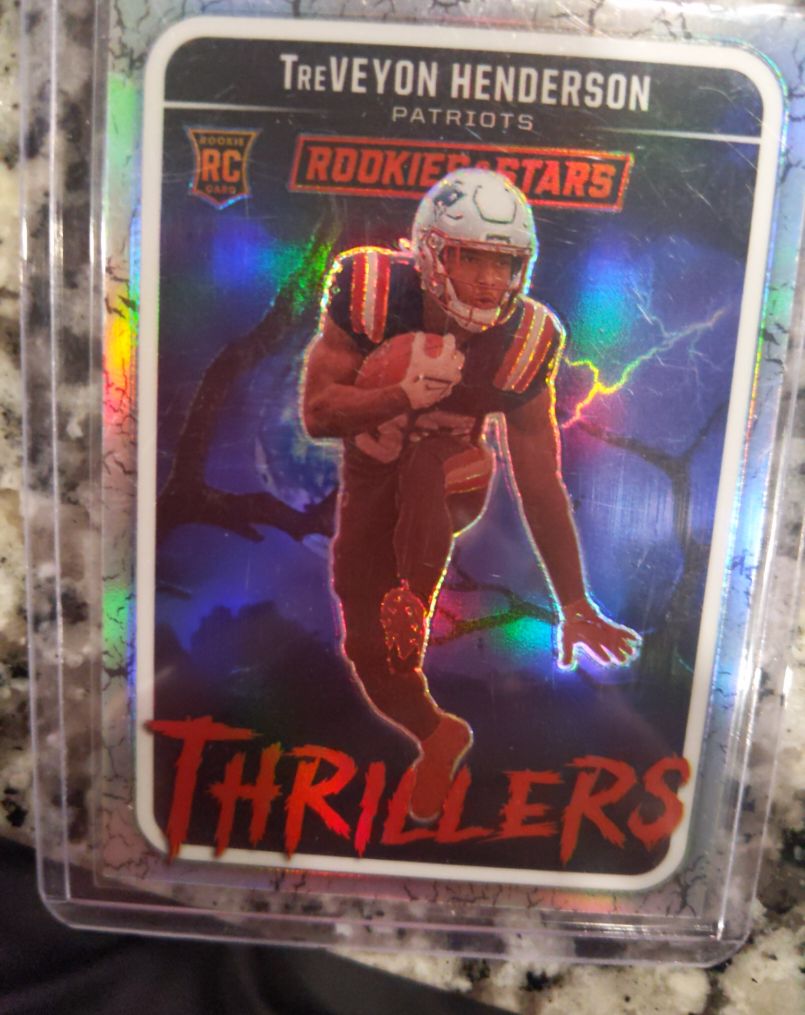 2023 Panini Rookies & Stars Thrillers #THR-1 TreVeyon Henderson — front