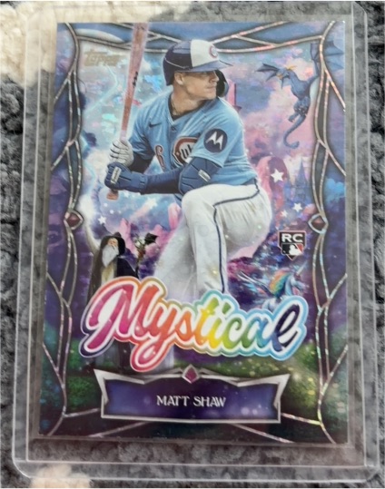 2023 Topps Mystical #MS-1 Matt Shaw — front