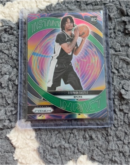 2022 Panini Prizm Instant Impact #IN-1 Stephon Castle — front